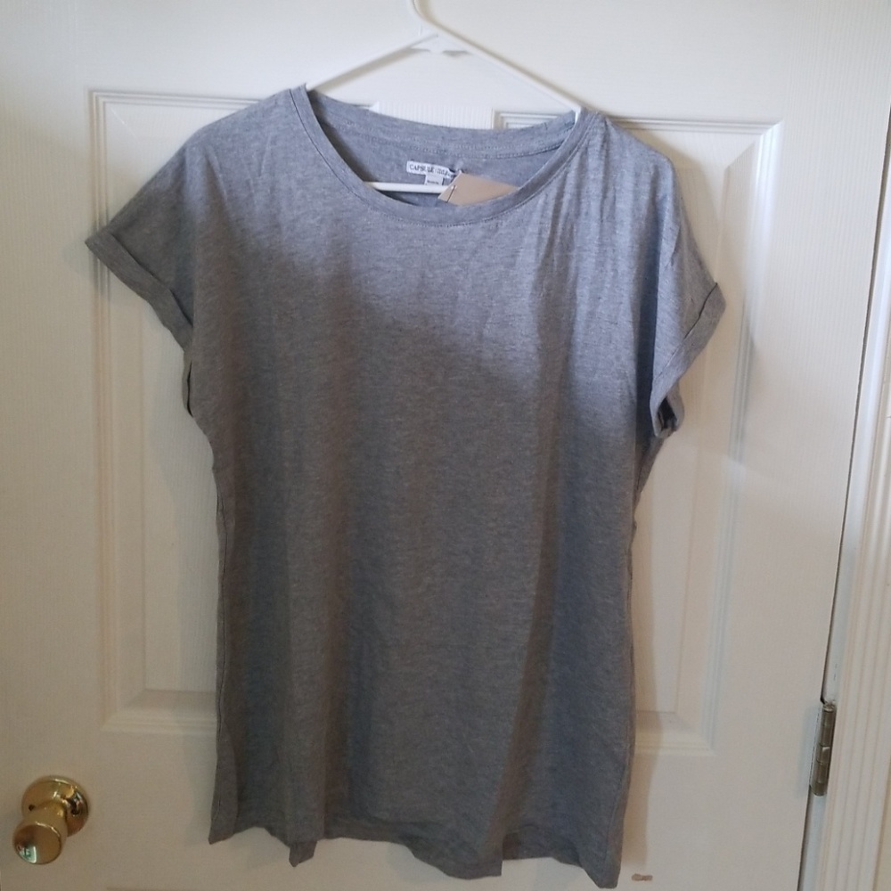 Merl Gray Boyfriend shirt size 8